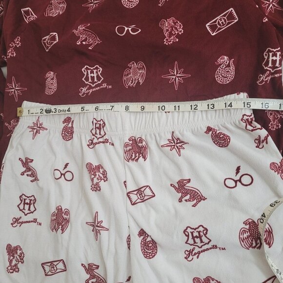 Harry Potter Pajama Sleepwear Set 2pc Warner Bros. Wizarding World Hogwarts M - Picture 9 of 10